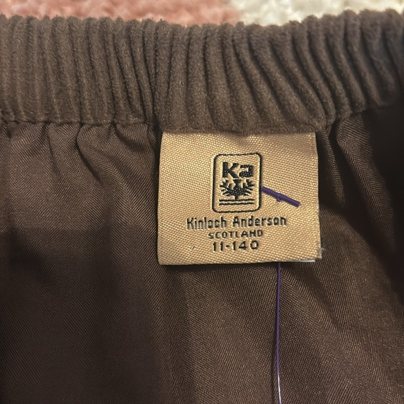 Vintage Kinloch Anderson Brown Suede Skirt - Picture 4 of 6